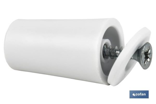 TOPE PERSIANA 40 MM BLANCO (PACK: 20 UDS)